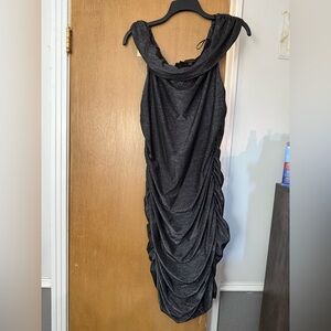BOLD elements Shimmering Black/grey dress